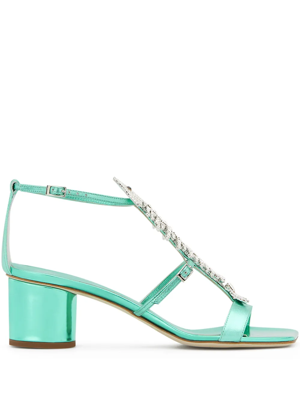 Women Giuseppe Zanotti Slim 50 Crystal-embellished Sandals 3 Women Giuseppe Zanotti Slim 50 Crystal-embellished Sandals