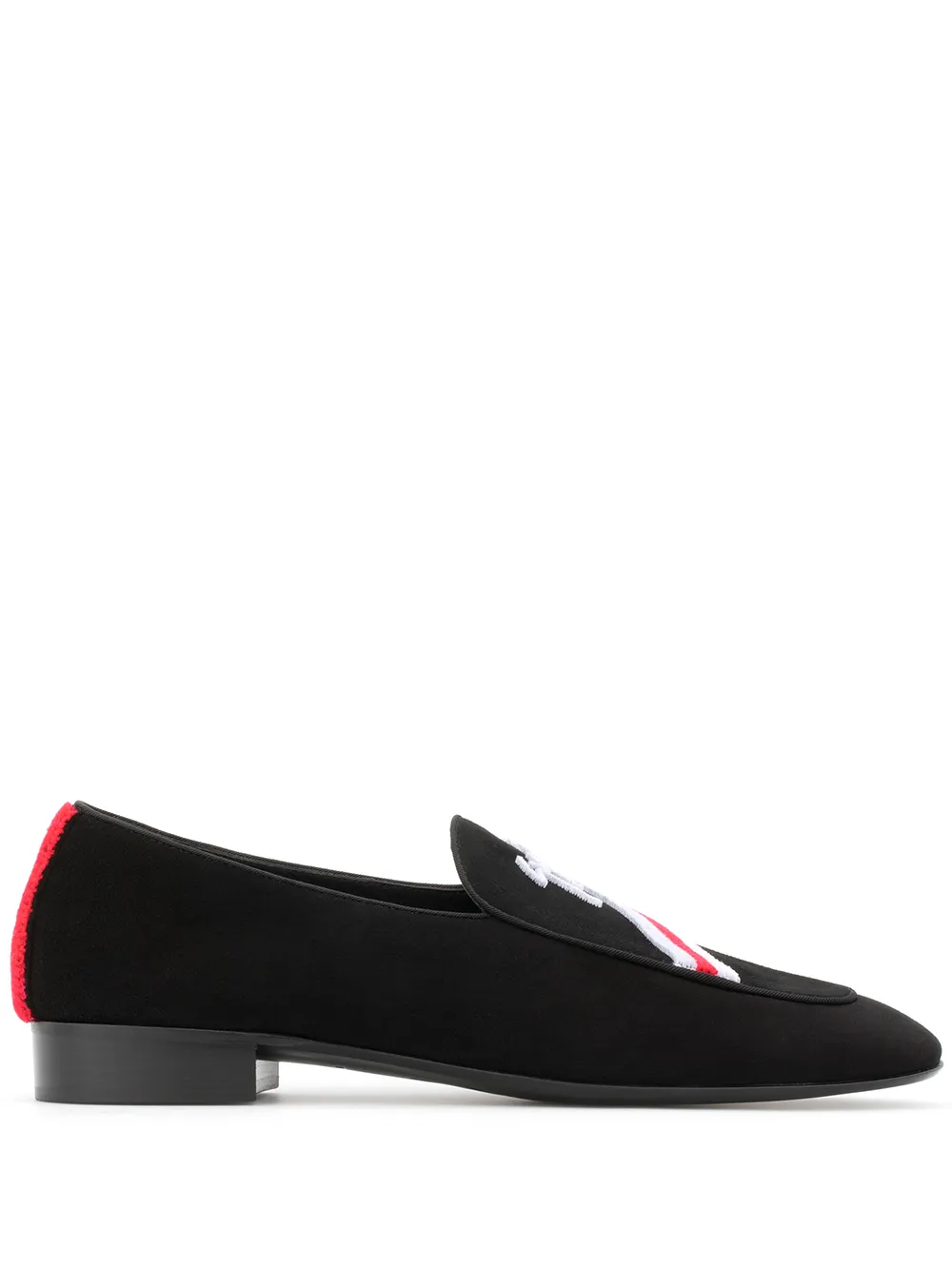 Men Giuseppe Zanotti Chalmer Stripe-detail Loafers 3 Men Giuseppe Zanotti Chalmer Stripe-detail Loafers