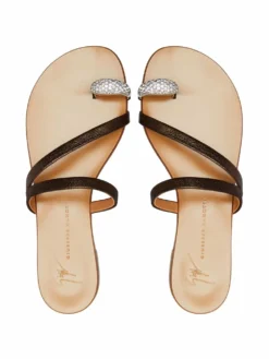 Women Giuseppe Zanotti Hillary Crystal-ring Sandals -Giuseppe Zanotti 16850809 35916840 1000