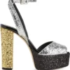 Women Giuseppe Zanotti Betty 140mm Glitter-embellished Sandals -Giuseppe Zanotti 16851555 33460975 1000
