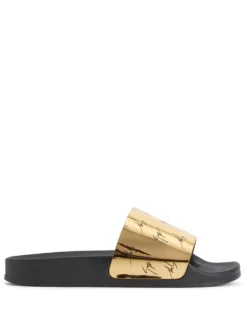 Women Giuseppe Zanotti Brett All-over Logo Slides