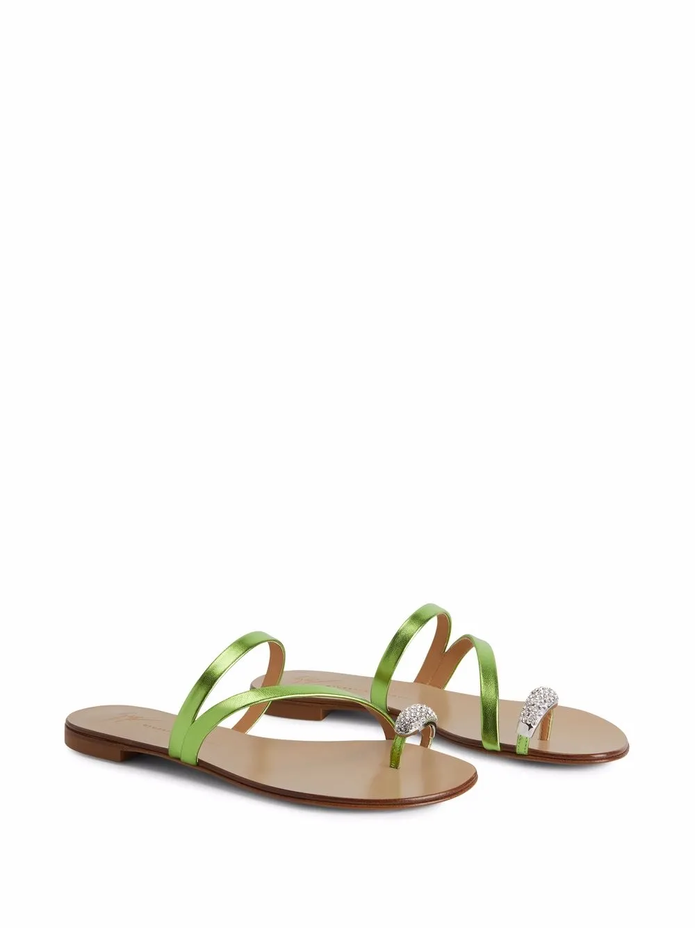 Women Giuseppe Zanotti Hillary Ring Slides 4 Women Giuseppe Zanotti Hillary Ring Slides - Image 2