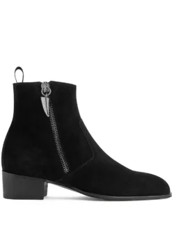 Men Giuseppe Zanotti New York Suede Ankle Boots