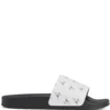 Men Giuseppe Zanotti Brett All-over Logo Slides -Giuseppe Zanotti 16852285 33463459 1000