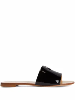 Women Giuseppe Zanotti Shirley Patent-effect Slides