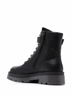 Men Giuseppe Zanotti Engraved-logo Lace-up Boots -Giuseppe Zanotti 16919100 34991829 1000
