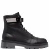 Men Giuseppe Zanotti Engraved-logo Lace-up Boots -Giuseppe Zanotti 16919100 34992734 1000