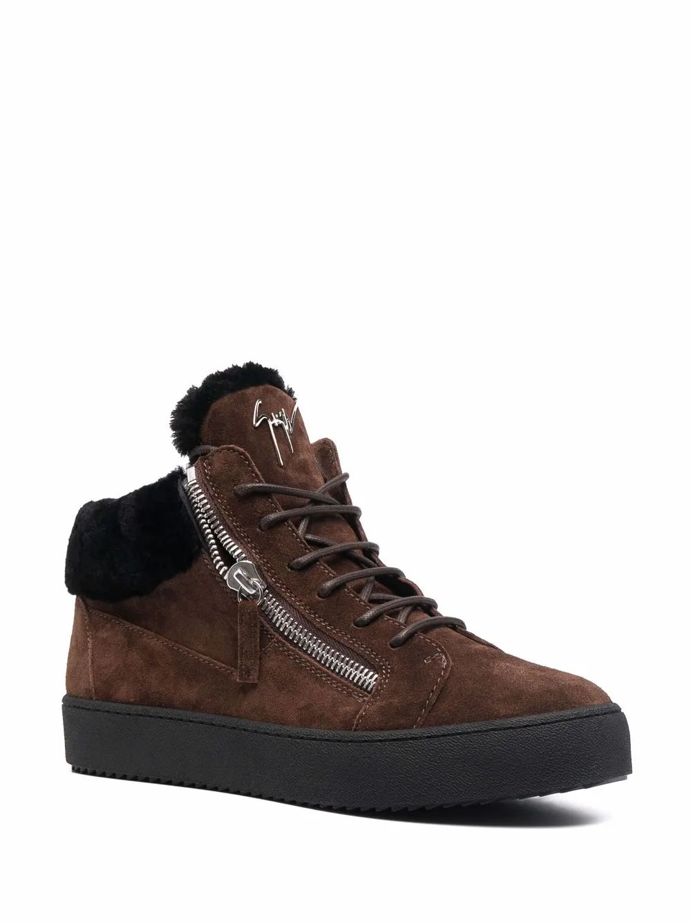 Men Giuseppe Zanotti Mid-top Trainer Boots 4 Men Giuseppe Zanotti Mid-top Trainer Boots - Image 2