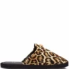 Women Giuseppe Zanotti Domitille Leopard-print Slippers