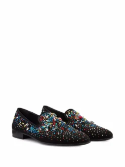 Men Giuseppe Zanotti Lewis Special Crystal-embellished Loafers -Giuseppe Zanotti 17052629 34375988 1000