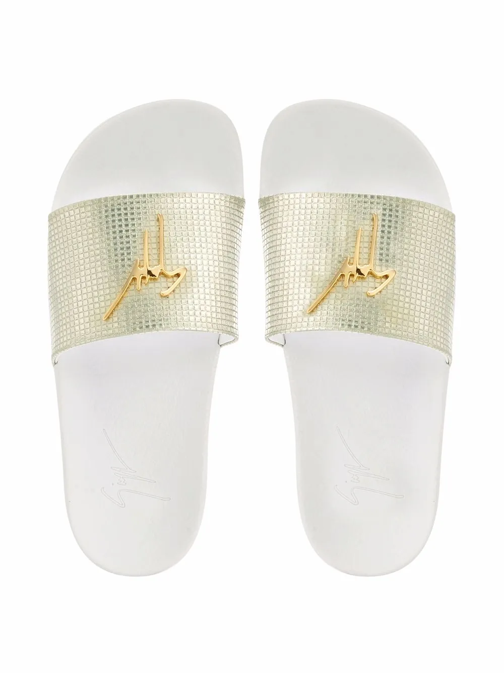 Women Giuseppe Zanotti Logo-plaque Pool Slides 6 Women Giuseppe Zanotti Logo-plaque Pool Slides - Image 4