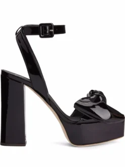 Women Giuseppe Zanotti Eunomya 120mm Patent Leather Sandals