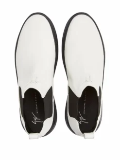 Men Giuseppe Zanotti Conley Leather Ankle Boots -Giuseppe Zanotti 17438869 36324457 1000