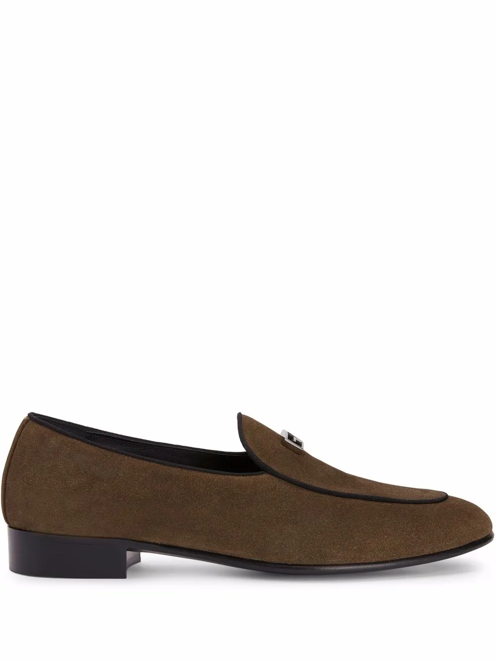 Men Giuseppe Zanotti GZ Rudolph Suede Loafers 3 Men Giuseppe Zanotti GZ Rudolph Suede Loafers