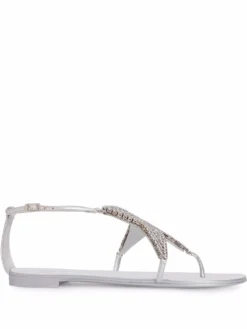 Women Giuseppe Zanotti Almathea Flat Sandals