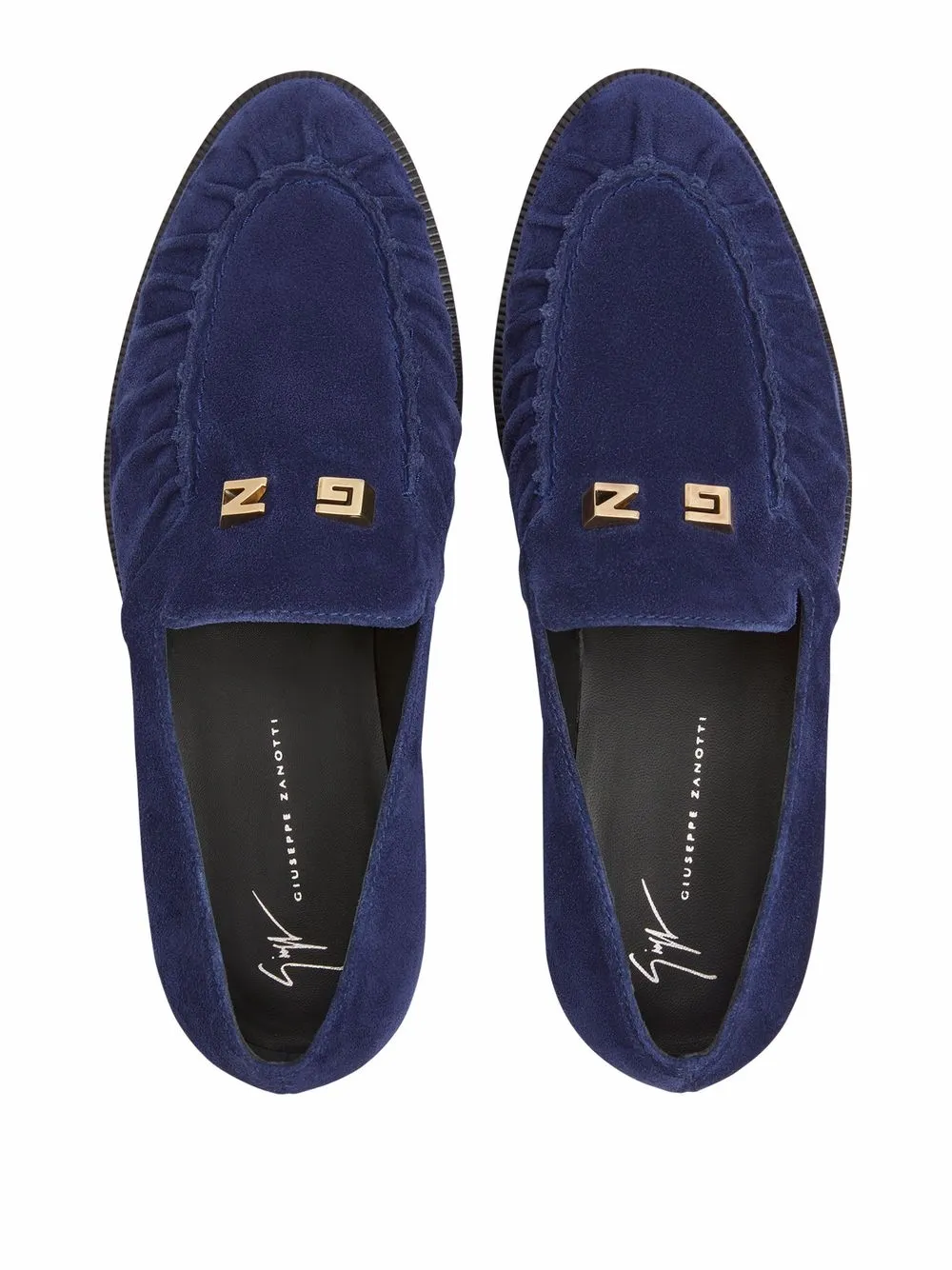 Men Giuseppe Zanotti Jareth Suede Loafers 6 Men Giuseppe Zanotti Jareth Suede Loafers - Image 4