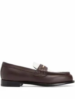 Men Giuseppe Zanotti Euro Leather Penny Loafers