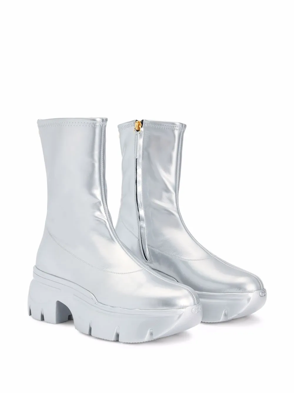 Women Giuseppe Zanotti Apocalypse Gloss Chunky Boots 4 Women Giuseppe Zanotti Apocalypse Gloss Chunky Boots - Image 2