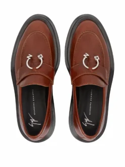 Women Giuseppe Zanotti Malick Leather Loafers -Giuseppe Zanotti 17440603 36353318 1000