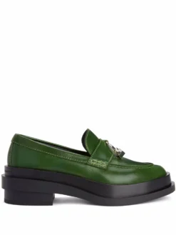 Women Giuseppe Zanotti Malick Plaque-detail Loafers