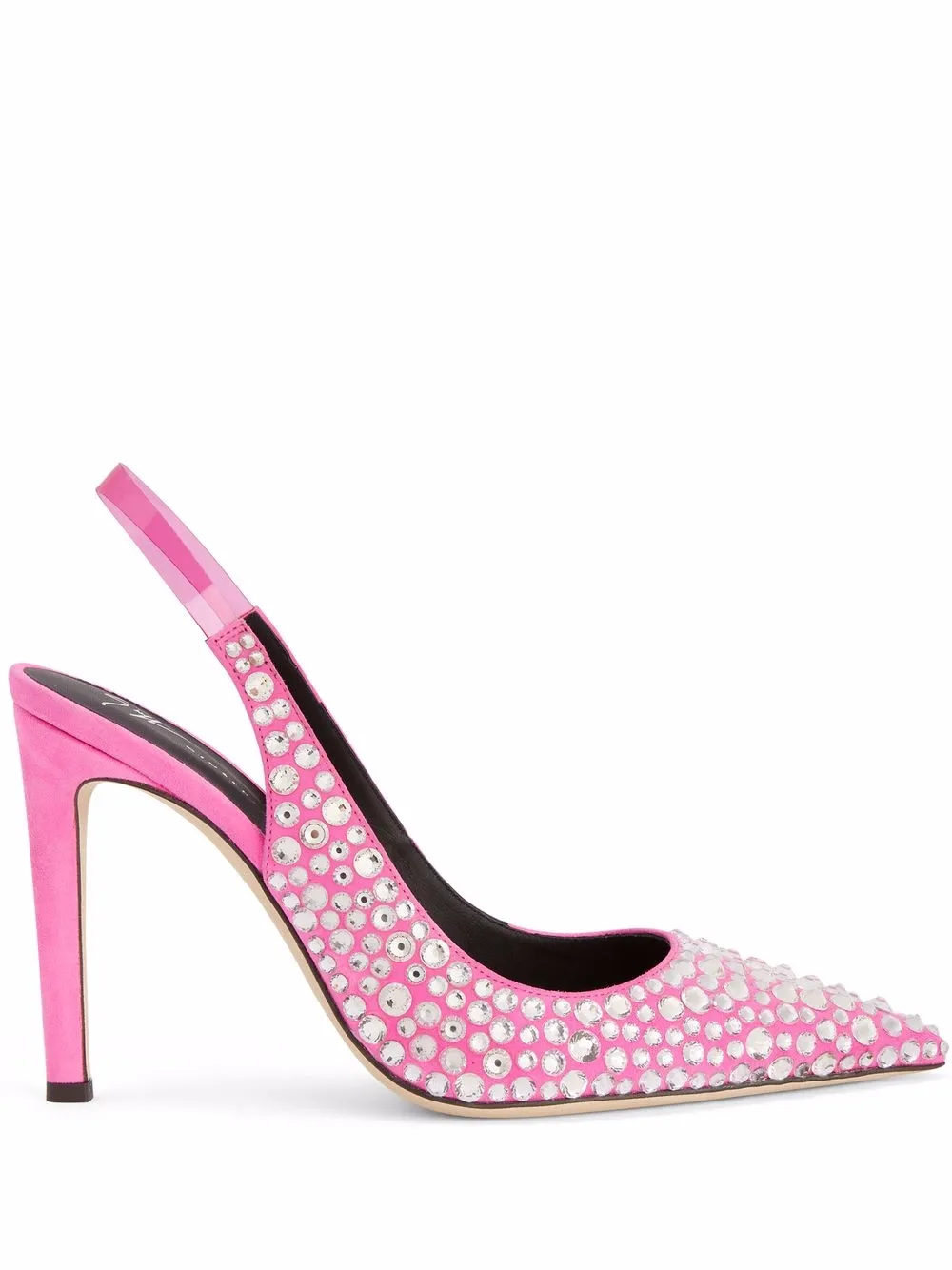 Women Giuseppe Zanotti Diorite Crystal-embellished Pumps 2 Women Giuseppe Zanotti Diorite Crystal-embellished Pumps