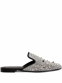 Men Giuseppe Zanotti Jeffrey Crystal-embellished Loafers