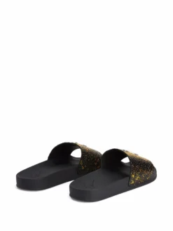 Men Giuseppe Zanotti Brett Metallic Crocodile-effect Slides 8 Men Giuseppe Zanotti Brett Metallic Crocodile-effect Slides -Giuseppe Zanotti 17711977 37298411 1000