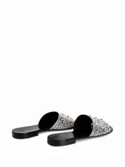 Men Giuseppe Zanotti Darrin Encrusted Slides -Giuseppe Zanotti 17712655 37314231 1000