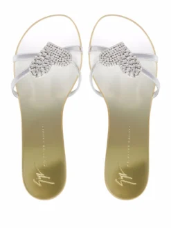 Women Giuseppe Zanotti Crystal Heart Sandals -Giuseppe Zanotti 17712662 37319665 1000