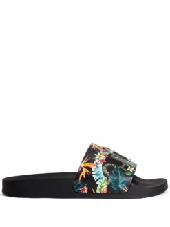 Men Giuseppe Zanotti Brett Graphic Print Slides