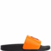 Men Giuseppe Zanotti Brett Crocodile-embossed Sliders