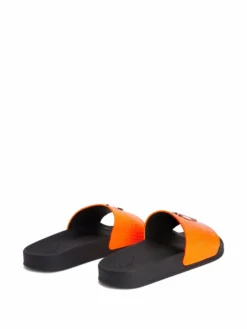 Men Giuseppe Zanotti Brett Crocodile-embossed Sliders -Giuseppe Zanotti 17712685 37301064 1000