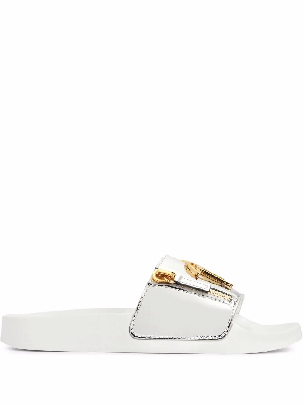 Men Giuseppe Zanotti Brett Zip-detail Slides 3 Men Giuseppe Zanotti Brett Zip-detail Slides