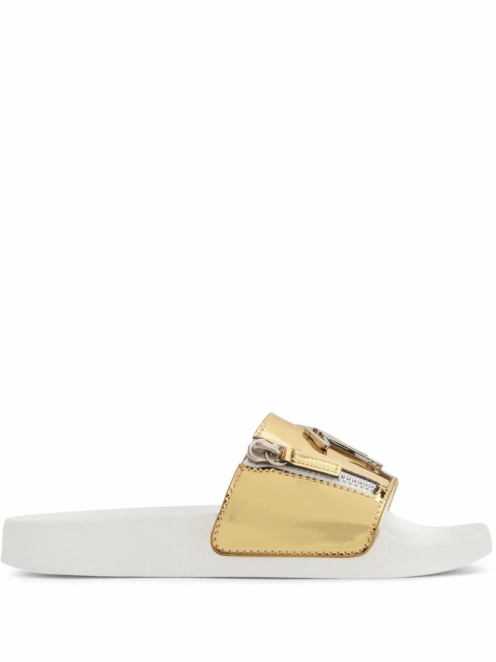 Men Giuseppe Zanotti Brett Zip-detail Slides 3 Men Giuseppe Zanotti Brett Zip-detail Slides