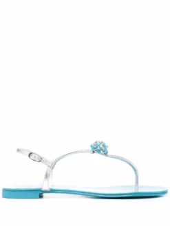 Women Giuseppe Zanotti Gem-embellished Open-toe Sandals