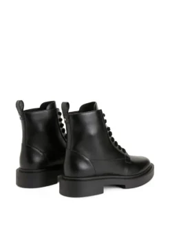 Men Giuseppe Zanotti Achille Leather Lace-up Boots -Giuseppe Zanotti 18288571 39304358 1000