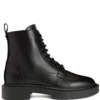 Men Giuseppe Zanotti Achille Leather Lace-up Boots -Giuseppe Zanotti 18288571 39305244 1000
