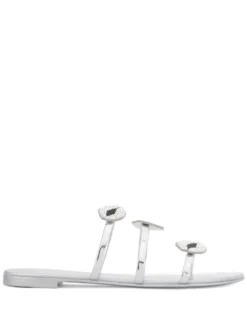 Women Giuseppe Zanotti Anya Bouche-motif Slides