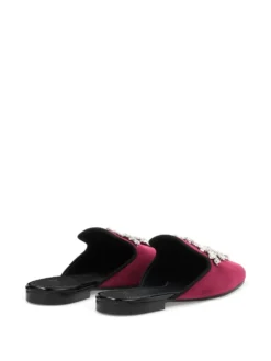 Women Giuseppe Zanotti Elsa Crystal-embellished Loafers -Giuseppe Zanotti 18300180 39102938 1000