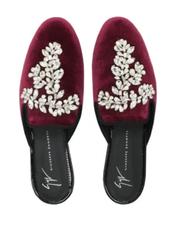 Women Giuseppe Zanotti Elsa Crystal-embellished Loafers -Giuseppe Zanotti 18300180 39103739 1000