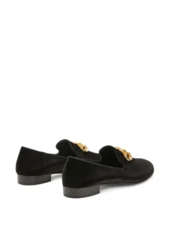 Men Giuseppe Zanotti Leopoldino Velvet Loafers 8 Men Giuseppe Zanotti Leopoldino Velvet Loafers -Giuseppe Zanotti 18423369 39872524 1000