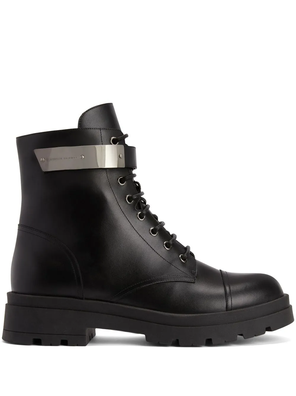 Men Giuseppe Zanotti Ruger Leather Ankle Boots 3 Men Giuseppe Zanotti Ruger Leather Ankle Boots
