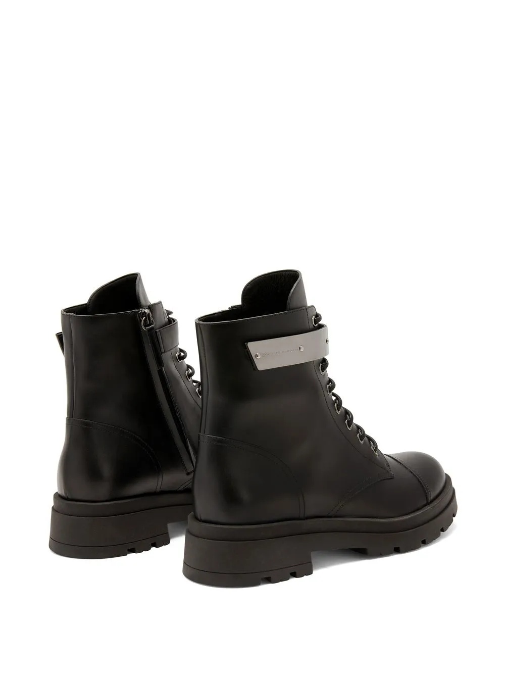 Men Giuseppe Zanotti Ruger Leather Ankle Boots 5 Men Giuseppe Zanotti Ruger Leather Ankle Boots - Image 3