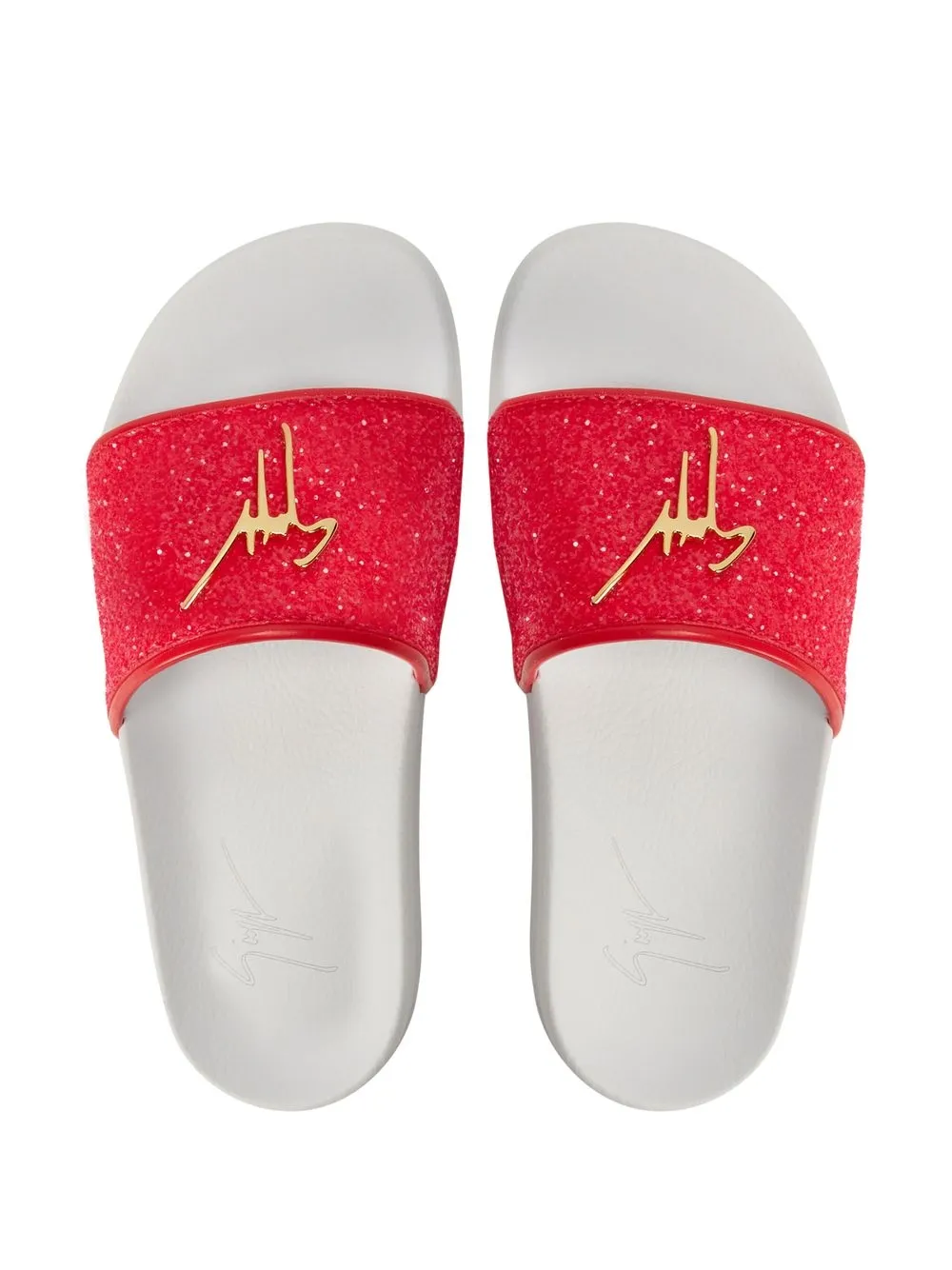 Women Giuseppe Zanotti Brett Glitter Slides 6 Women Giuseppe Zanotti Brett Glitter Slides - Image 4
