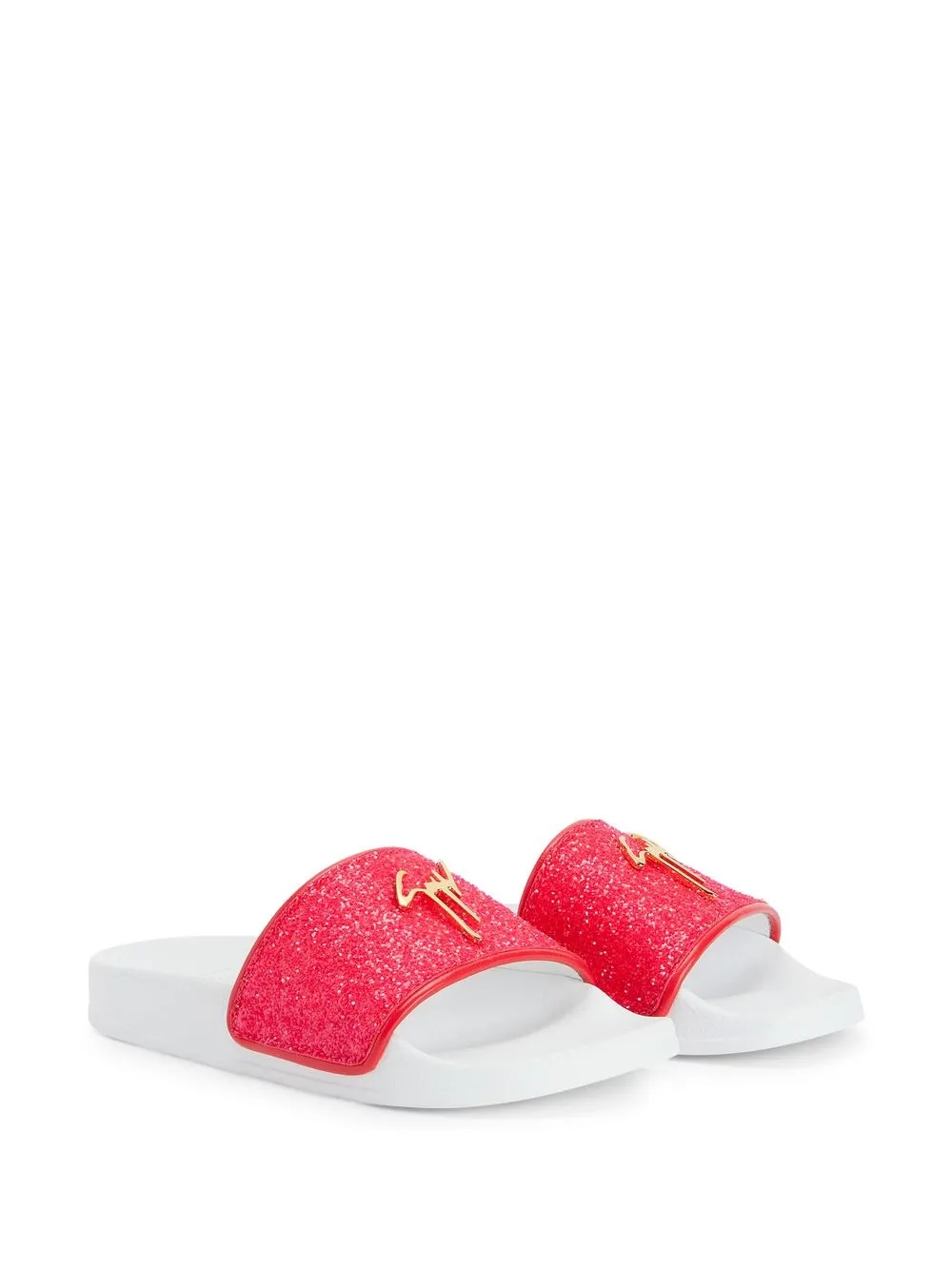 Women Giuseppe Zanotti Brett Glitter Slides 4 Women Giuseppe Zanotti Brett Glitter Slides - Image 2