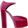Women Giuseppe Zanotti Bebe Velvet 150mm Pumps -Giuseppe Zanotti 18424330 39796026 1000