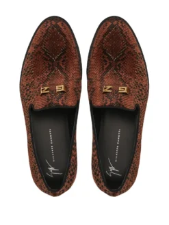 Men Giuseppe Zanotti Jareth Velvet Loafers -Giuseppe Zanotti 18425090 39856482 1000