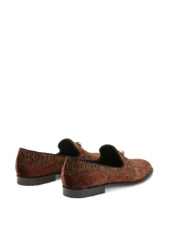 Men Giuseppe Zanotti Jareth Velvet Loafers -Giuseppe Zanotti 18425090 39858069 1000