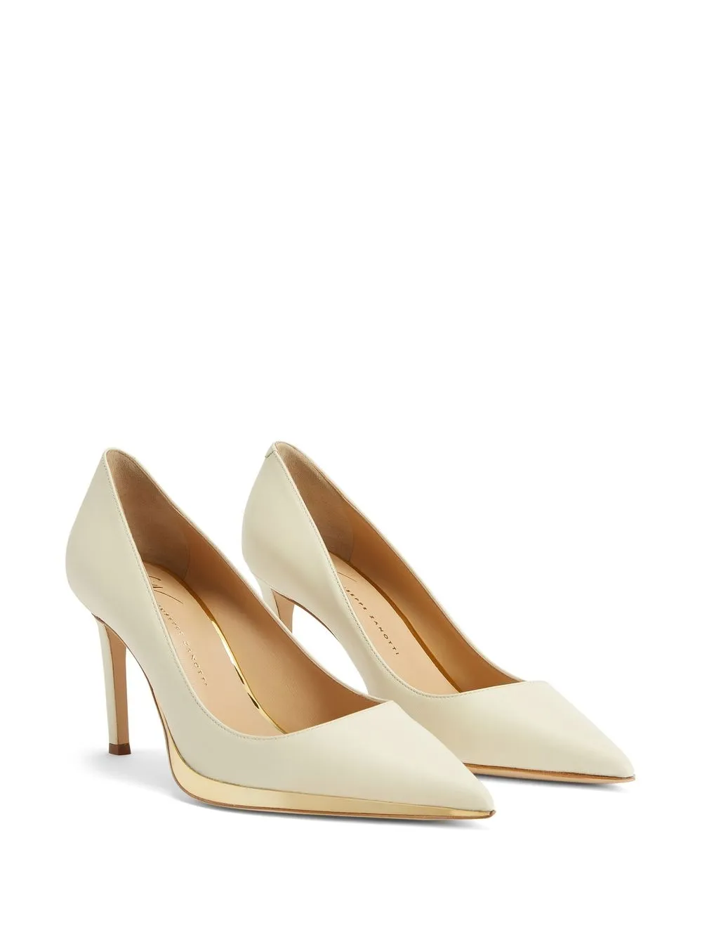 Women Giuseppe Zanotti Virgyn Leather Pumps 4 Women Giuseppe Zanotti Virgyn Leather Pumps - Image 2