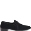 Men Giuseppe Zanotti Fergus Logo-plaque Loafers -Giuseppe Zanotti 18436705 40610976 1000